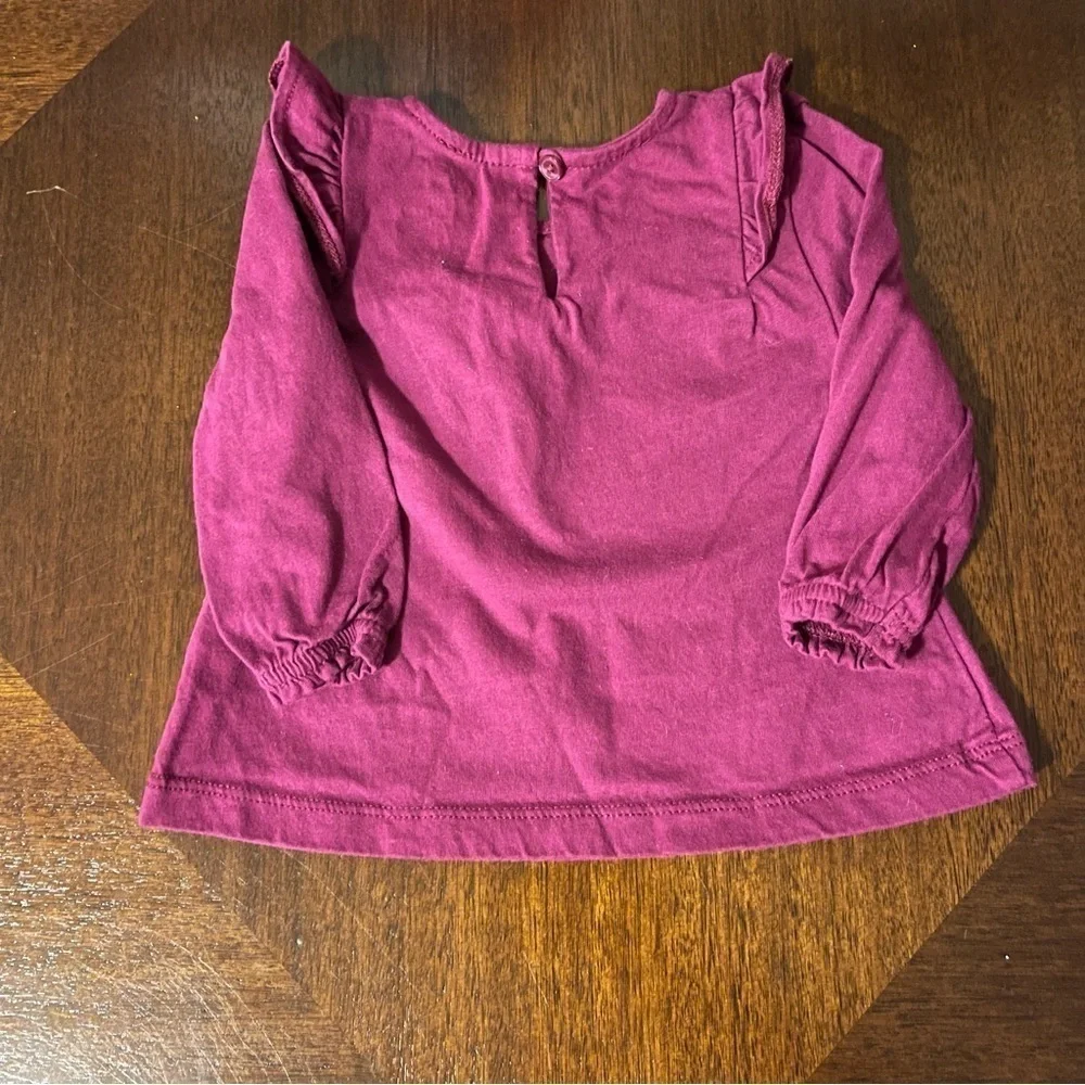 Carter’s | Floral Fascia Ruffle 2-Piece outfit | 9 mo